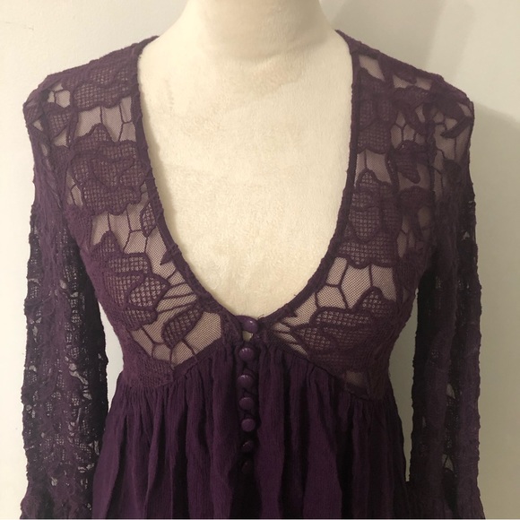 Romeo and juliet couture long sleeve blouse size M - Picture 2 of 8